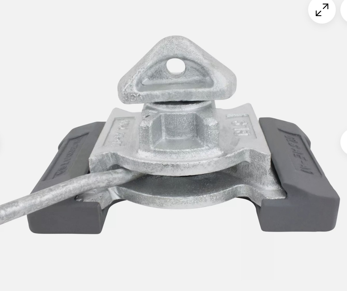 45° Dovetail Twist Lock Base for ISO 1161 Containers  Heavy-Duty Container Securement Corrosion-Resistant Steel