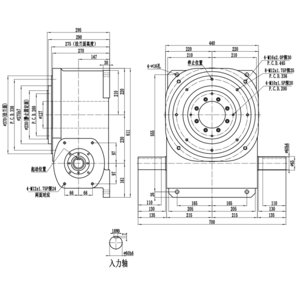 Ultra Thin Platen Type Fixed Cam Indexing Drive With 40% Slimmer Profile For Height Restricted Installations