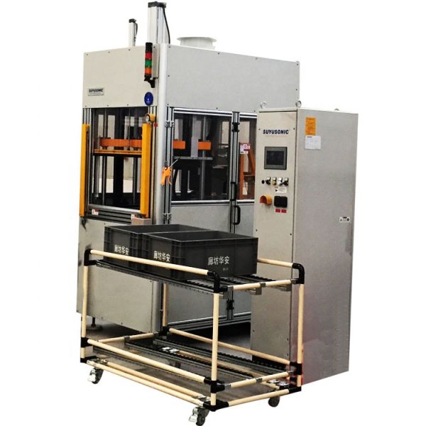 10 kW Puissance 380V Voltage 50/60Hz Fréquence Machine de soudage à chaud à plaques pour pièces automobiles et soudage à grande échelle au polyéthylène