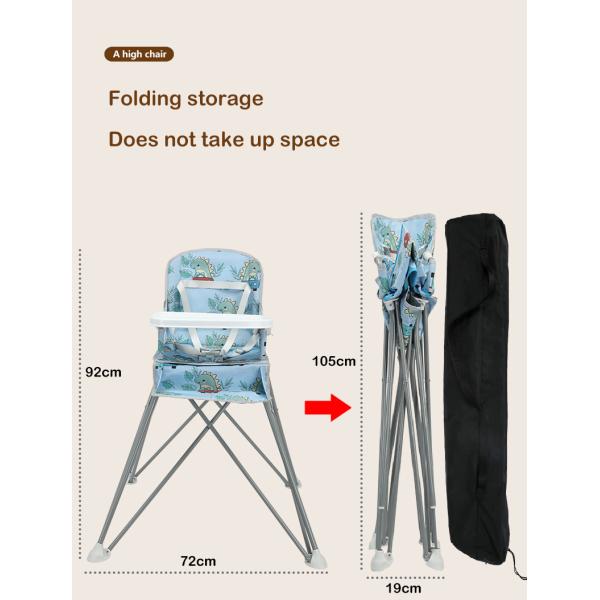 Confortable Infant Dining Chair Multifunctional Adjustable Toddler Dining Chair
