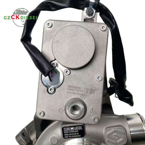 New Turbocharger RE534538 DZ108144 RE527144 12V Actuator DZ108095 for 6530PR 6630PR 6830