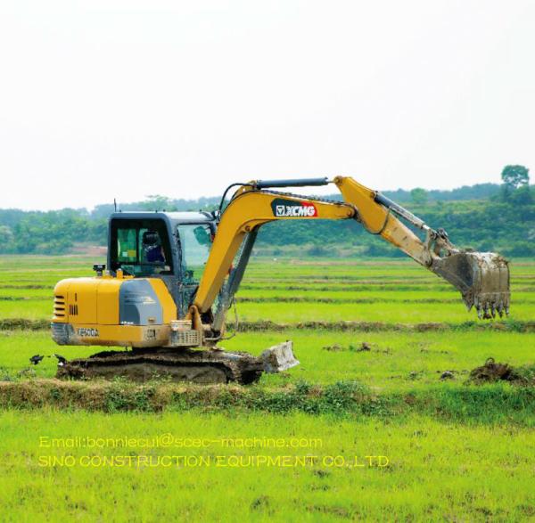 Construção de estradas XE55DA de Mini Excavator Machines Used In do estojo compacto de 5,5 toneladas
