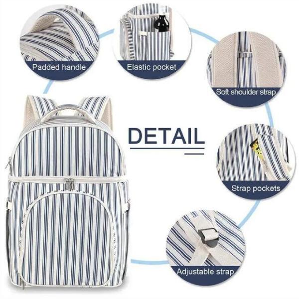 2 в 1 изолированном легковесом рюкзаке охладителя пикника пляжа водоустойчивого рюкзака обеда доказательства утечки располагаясь лагерем