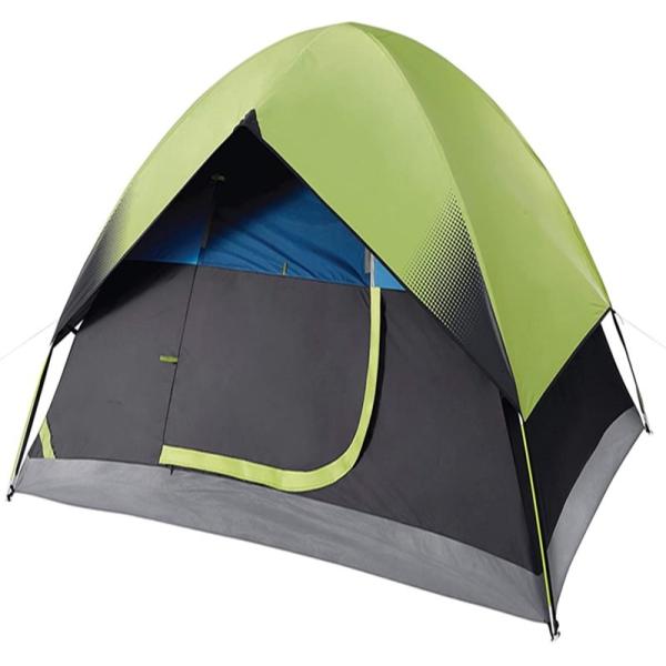 Coleman 4 Person Dark Room Sundome Tent For Fishing