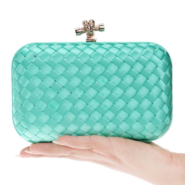Classic female high-end hand woven star banquet evening bag hand elegant dinner packet
