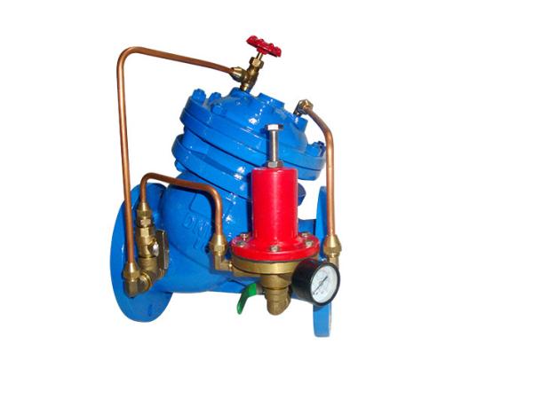 Blue Grey  Float Control Valve  Safety Pressure Relief Valve DN50-DN600