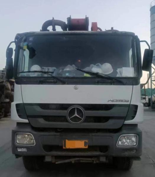 1400mm Feeding Height Used Putzmeister Concrete Truck Pump 56m for Batching Plant Mixer
