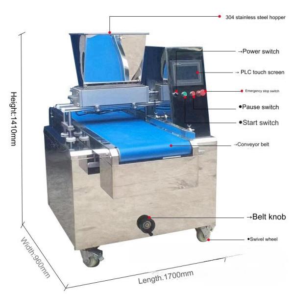 Upgrade Your Fortune Cookie Production Line with Our Best Rotary Butter Cookie Maker