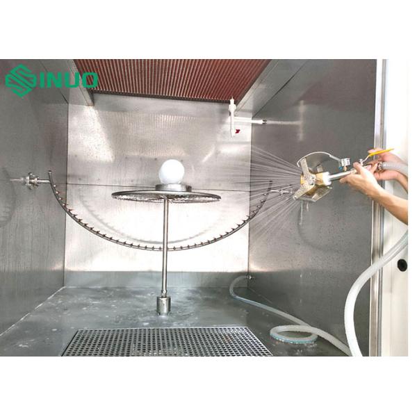 Камера теста предохранения от входа потека воды IEC60598-1 IPX1~4 вертикальная и воды брызг