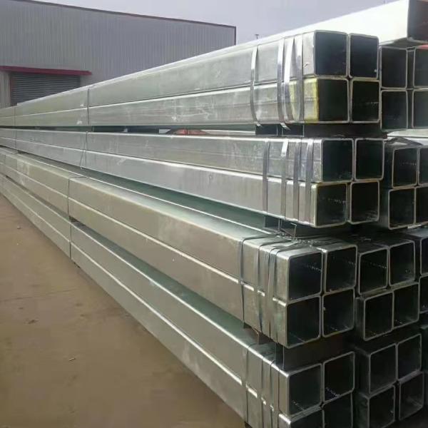Tubería cuadrada de acero inoxidable pulida ERW