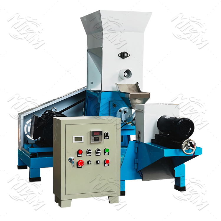 Quality Assured Dry type Floating Fish Feed Pellet Extruder Machine Shrimp Tilapia Feed Making Machine