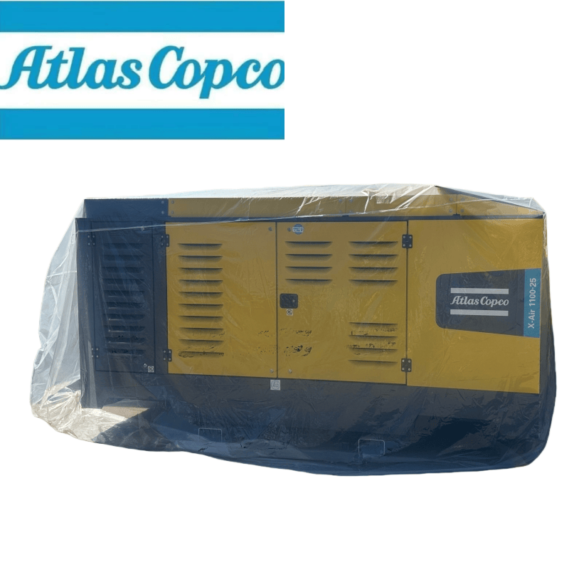 X-Air 1300-35 Mobile Rotary Screw Air Compressor High Pressure Portable For Industrial Construction