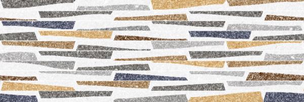 Rectangular Size Decorative Ceramic Tile Light And Dark Pattern Design