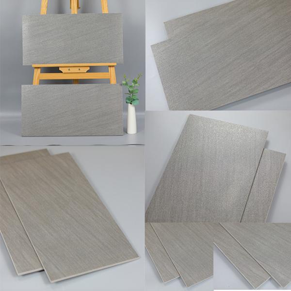 Hotel oscuro del hogar de Gray Color Non Slip For de las tejas rústicas de la porcelana de Foshan 300*600m m