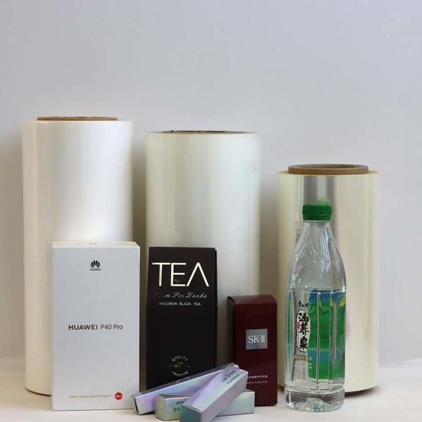 BOPP Glossy Clear Film 10mic-50mic Transparent Gloss Lamination Film Impact Resistance