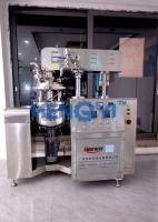 Mezclador emulsificador de vacío con elevación hidráulica de 20L para jabón líquido