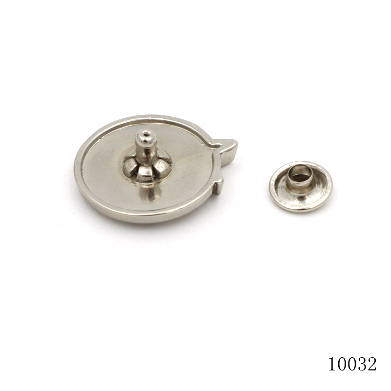 20mm Zinc Alloy Rivet Silver Plated Custom Logo Rivets OEM ODM