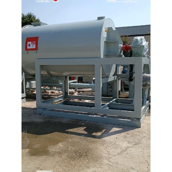 Cement Plant Equipments Mobile Wheel Horizontal Mortar Mixer Easy Transfer For Construction Sites