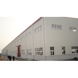 Galvanized Steel Structure Building Construction , Industrial Light Steel Frame