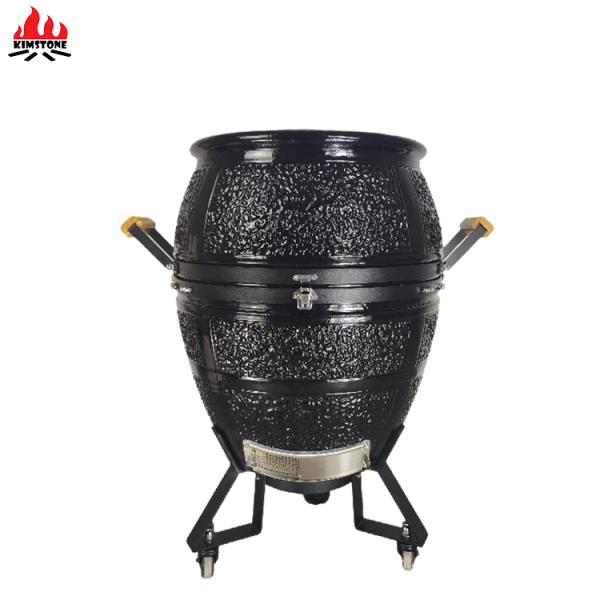 KIMSTONE New Product 21 Inch Tandoor Oven Charcoal Smoker Grill Outdoor Cooking Grill Wide Space High-efficiency Grill