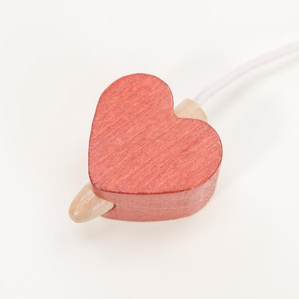 Beech All Solid Wood Children'S Thread Beading Toys For 3 Year Olds