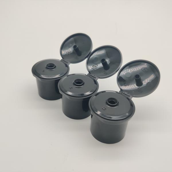 ODM Non Dripping 28/410 Plastic Flip Top Cap For Shampoo Bottle