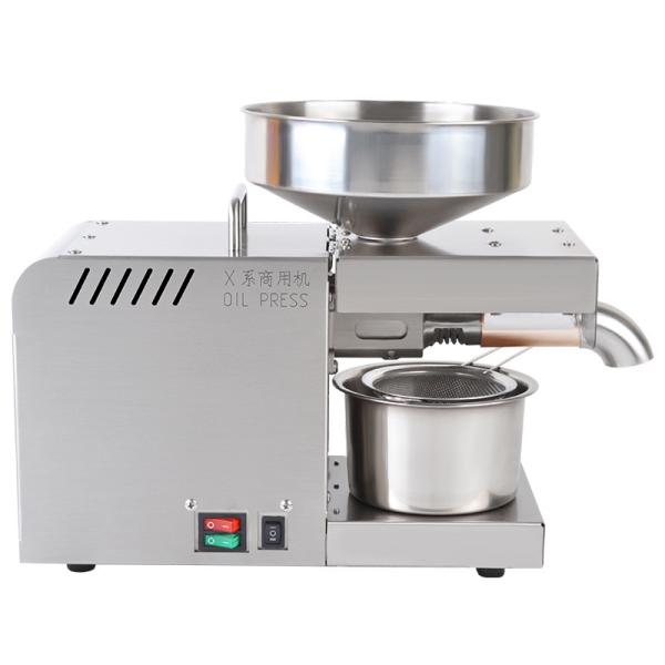 Hora Mini Oil Presser Machine da máquina 6kg/da imprensa de óleo da casa do sésamo dos SS 610w
