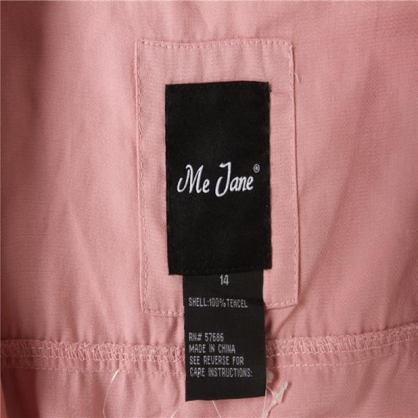 100% Tencel Fall Junior Girls Jacket Pink Olive Blue In Stock