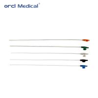Catéter de succión de PVC de terapia respiratoria Fr6-22 Tamaños Catéter de grado médico con marcas de graduación