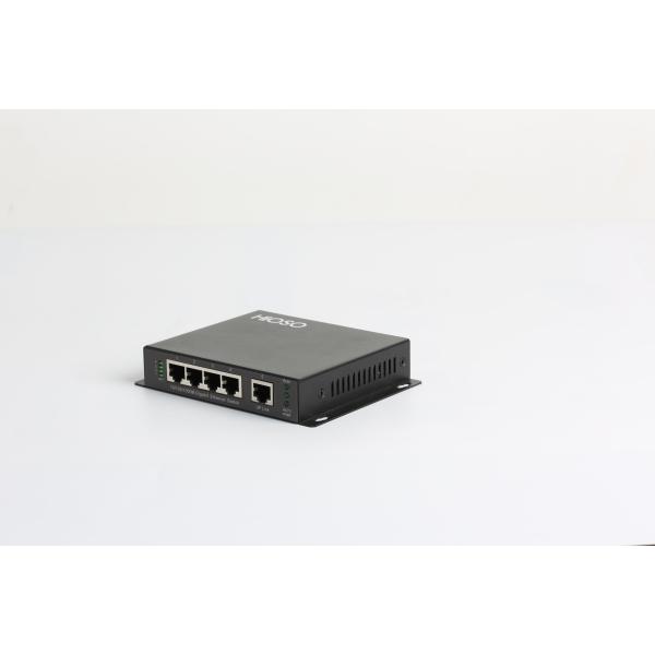 4 1000M RJ45 Ports 1 1000M RJ45 Uplink Port Fiber Cable Switch 5 Ports