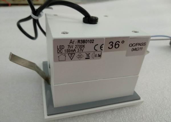 IP44 7W Square COB LED Downlight R3B0102 For Shopping Mall / Hotel