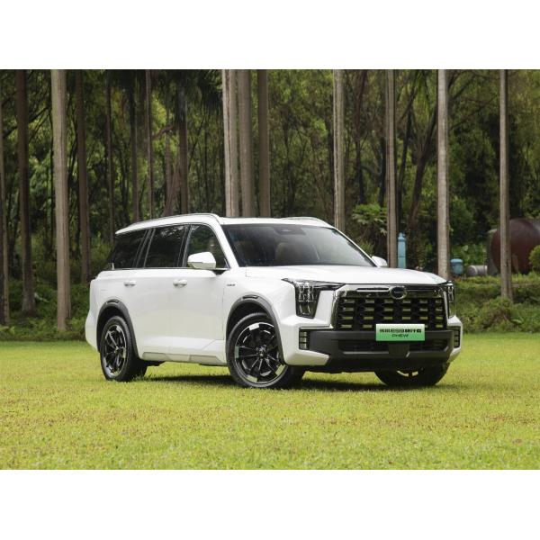 Conducción izquierda Trumpchi ES9 SUV híbrido de seis asientos con techo solar panorámico y chip de motor de automóvil inteligente 8155