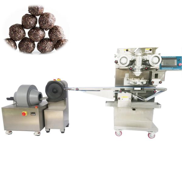 Chocolate Energy Protein Date Ball Encrusting Production Machine Automatic