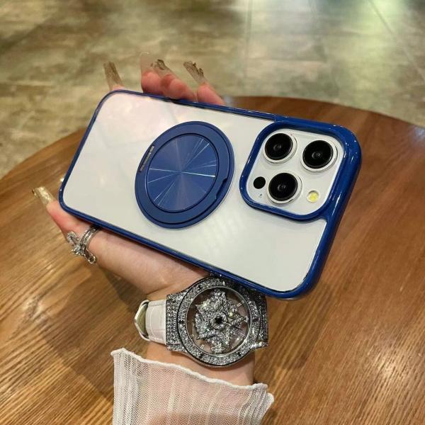 Private Mold Luxury Flip Case With Wireless Charging