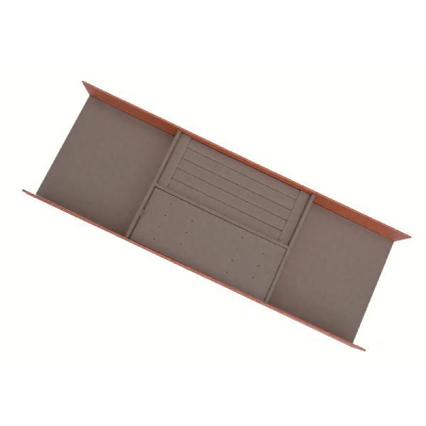 Delicado organizador de joyas hechas a mano bandeja de joyas modulares bandeja de inserción para cajones