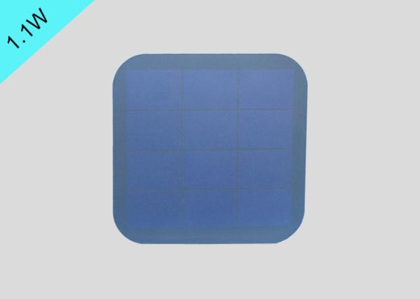 Monocrystalline Sunpower Solar Panels PET Lamilated 1.1W Maximum Light Capture
