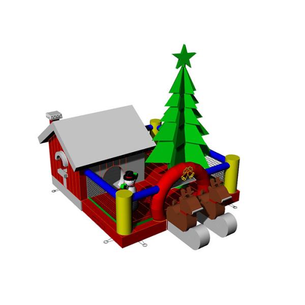 Рождественская елка гигантского раздувного фестиваля дома надувного замка раздувная