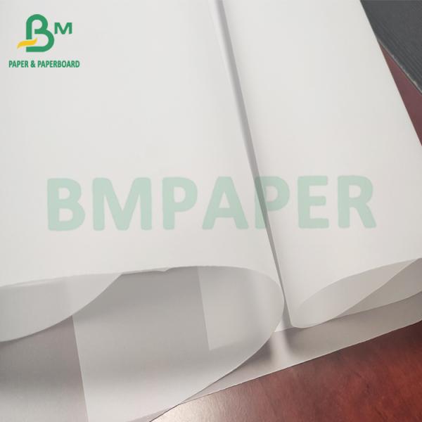 White Tracing Paper 1100mm Roll 50g Sketch And Drafting Paper Roll Белая трассировочная бумага 1100 мм рулон 50 грамм эскиз и бумажная рулонка