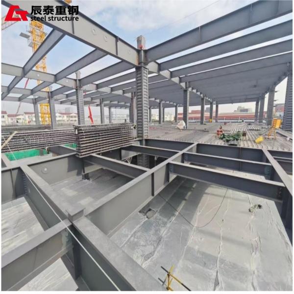 Customized Multi Storey Steel Frame Construction Prefabricated