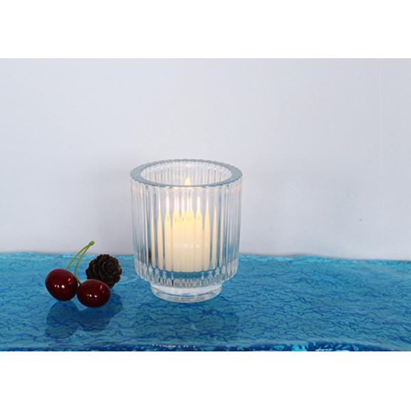 Glass Candle Borosilicate Candle Jar Holder Wedding Candle Holders Table Decorations