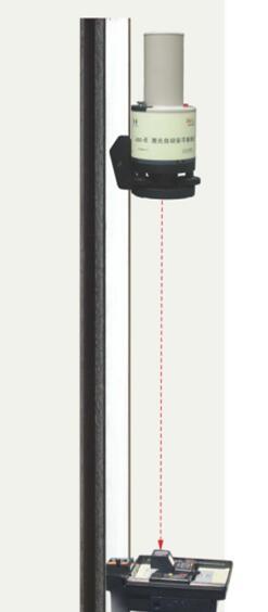 Elevator shaft measuring rail mounting localizer laser vertical collimator from China