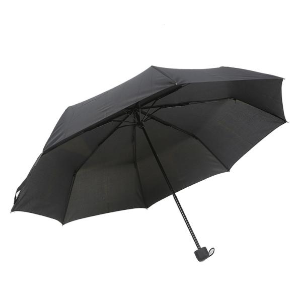 Manual Control Customized Outdoor Business Gift 3 Folded Umbrella for Market Popular