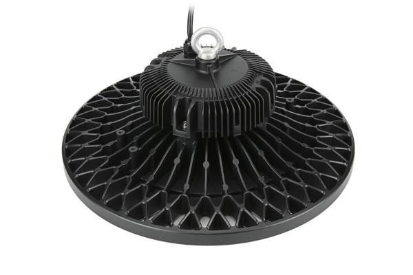 High Brightness UFO LED High Bay 160LPW Efficiency Motion Sensor 100W 120° Beam Angle