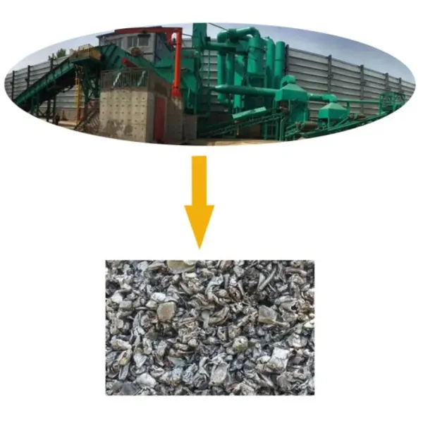 Hydraulic Drive Scrap Metal Shredder with Hard Alloy Cutter for Fine Grinding Hammer Crusher