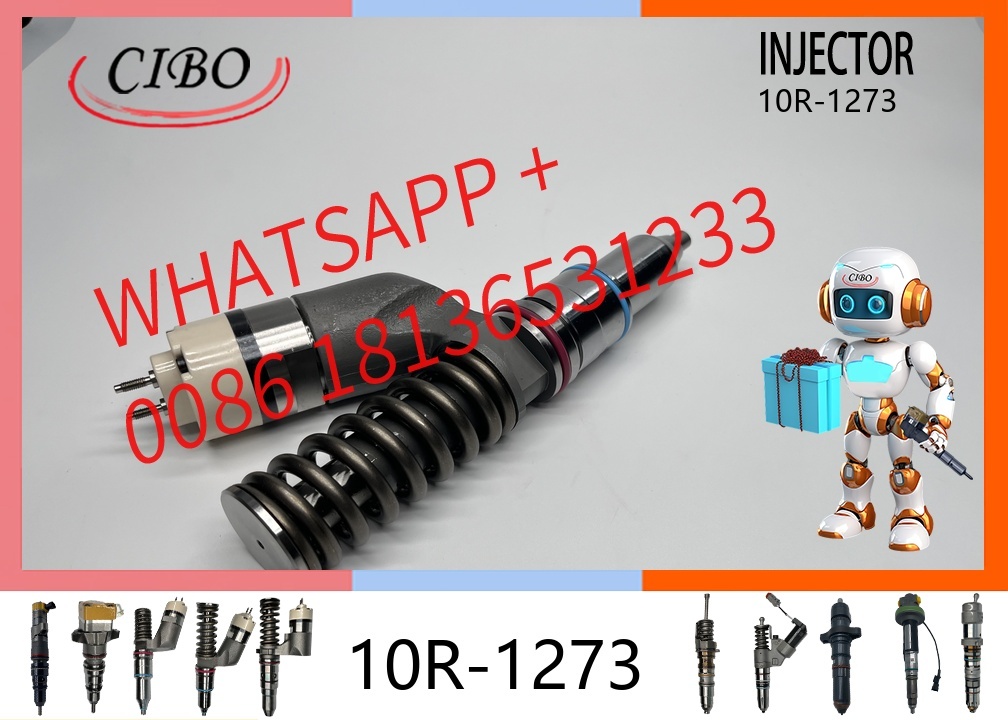 original 10R-1273 Electronic Fuel Injector Assembly for  C15 C16 C18 3406E ACERT Diesel Engine Replacement for OEM 10R1273 249-0709 original new injector