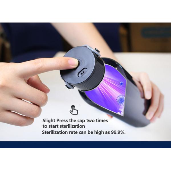 Gobelet isotherme en acier inoxydable stérilisé aux ultraviolets (UV) personnalisé, avec poignée, pour sports de plein air, bouteille à large ouverture, gobelet isotherme stérilisé par le fabricant