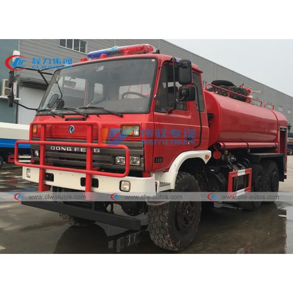 Тележка аварийного спасения леса Dongfeng 6x6 14000L противопожарная