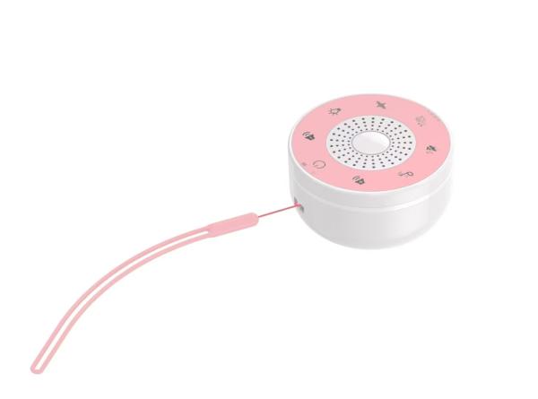 Portable White Noise Machine with 30 Sounds and LED Nightlight