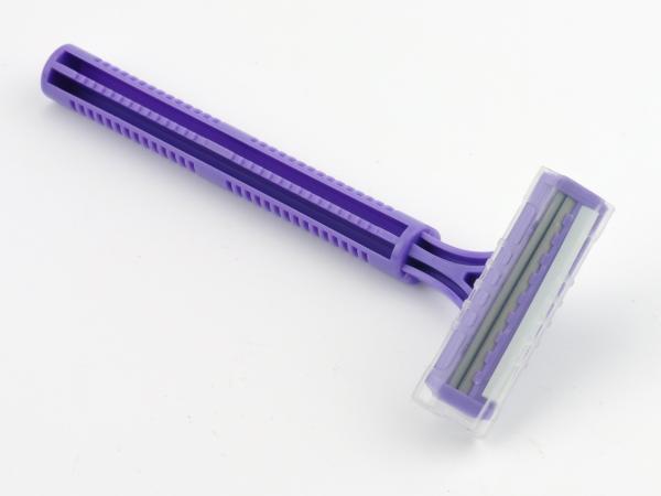 China Manufacturer High Quality Private Label Portable Eco Friendly Disposable Twin Blade Razor for Women