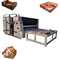 Boîte de papier ondulée de carton de 60pcs/Min Flexo Printing Equipment For